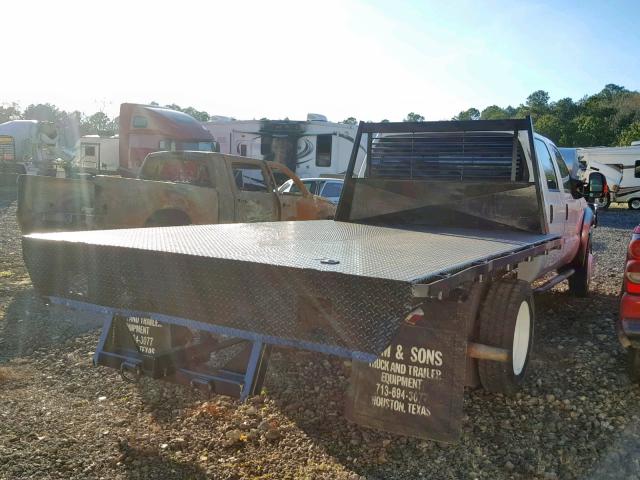 1FDAW57P45EC88131 - 2005 FORD F550 SUPER WHITE photo 4