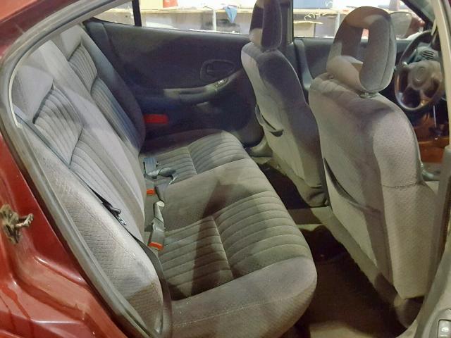 1G2WK52JX1F177357 - 2001 PONTIAC GRAND PRIX RED photo 6