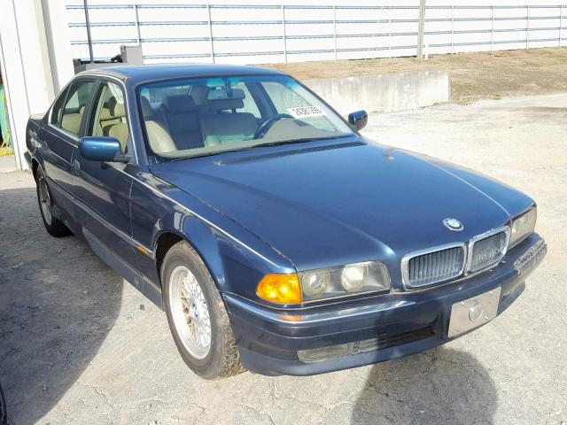 WBAGF6326SDH00694 - 1995 BMW 740 I AUTO BLUE photo 1
