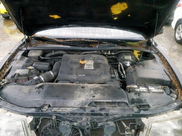 JT8BH28F4V0093312 - 1997 LEXUS LS 400 BLACK photo 7