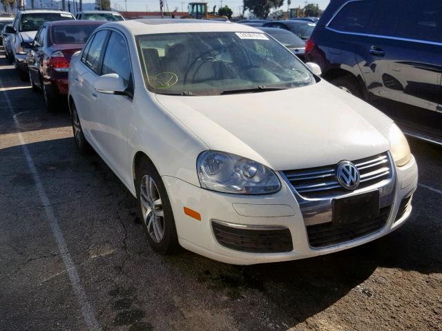 3VWSG71K56M680199 - 2006 VOLKSWAGEN JETTA 2.5 WHITE photo 1