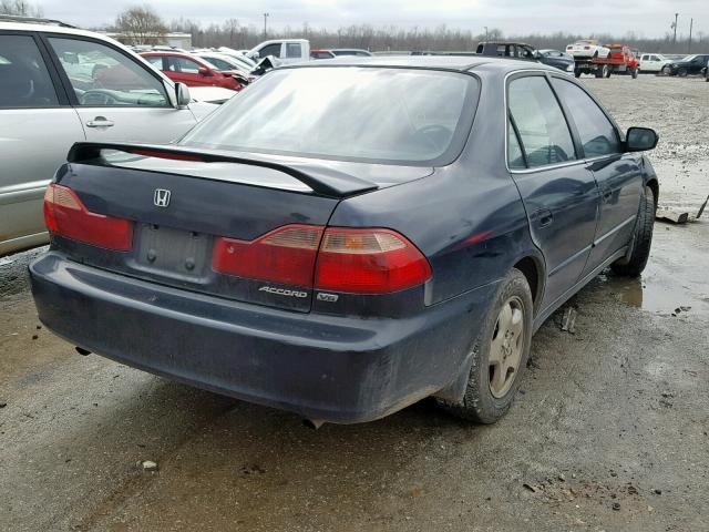 1HGCG1650YA089576 - 2000 HONDA ACCORD EX BLACK photo 4