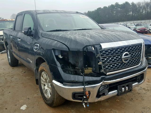 1N6AA1EKXHN531459 - 2017 NISSAN TITAN S BLACK photo 1