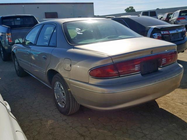 2G4WS52J821245302 - 2002 BUICK CENTURY CU CREAM photo 3