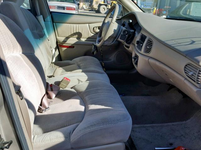 2G4WS52J821245302 - 2002 BUICK CENTURY CU CREAM photo 5