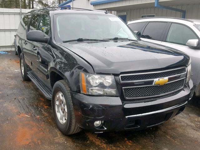 1GNSCJE05ER206939 - 2014 CHEVROLET SUBURBAN C BLACK photo 1