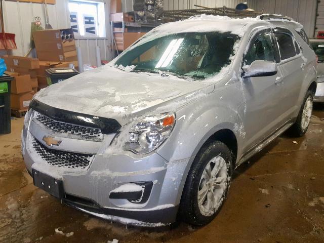 2GNFLFEK6F6267388 - 2015 CHEVROLET EQUINOX LT SILVER photo 2