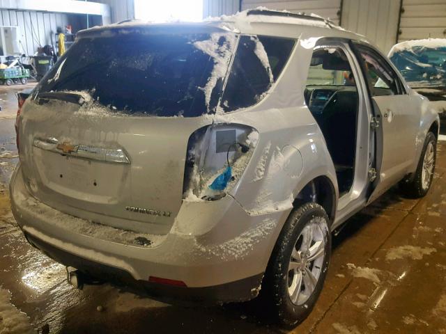 2GNFLFEK6F6267388 - 2015 CHEVROLET EQUINOX LT SILVER photo 4