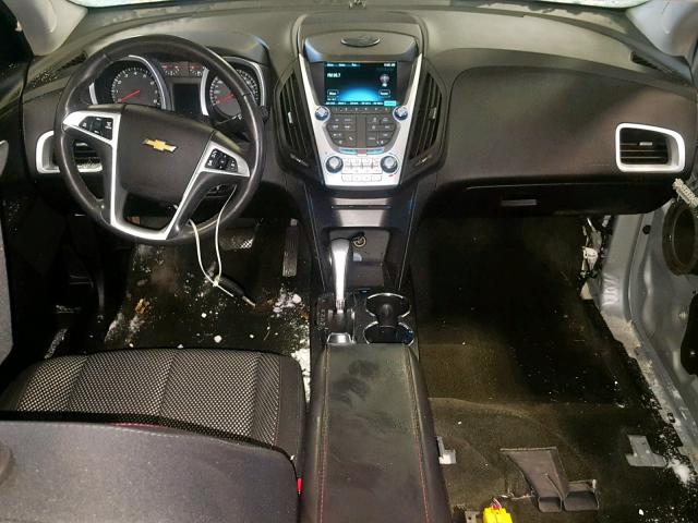 2GNFLFEK6F6267388 - 2015 CHEVROLET EQUINOX LT SILVER photo 9