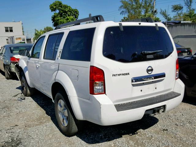 5N1AR1NN2BC624156 - 2011 NISSAN PATHFINDER WHITE photo 3