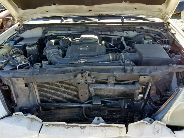 5N1AR1NN2BC624156 - 2011 NISSAN PATHFINDER WHITE photo 7