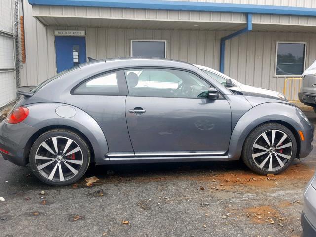 3VWVA7AT2CM659457 - 2012 VOLKSWAGEN BEETLE TUR GRAY photo 10