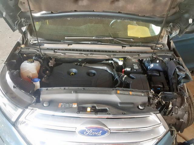 2FMPK3G98GBB83974 - 2016 FORD EDGE SE BLUE photo 7