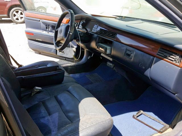 1G6KD52B2RU272714 - 1994 CADILLAC DEVILLE BLUE photo 5