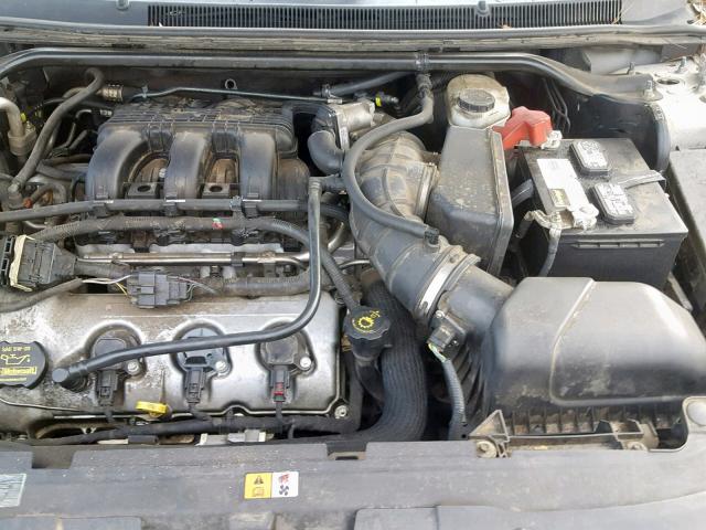 1FAHP24W08G175897 - 2008 FORD TAURUS SEL WHITE photo 7