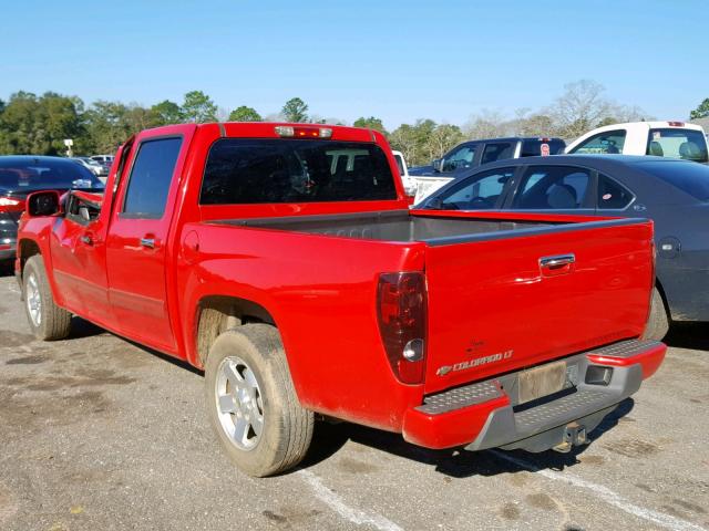 1GCDSCF9XC8113480 - 2012 CHEVROLET COLORADO L RED photo 3