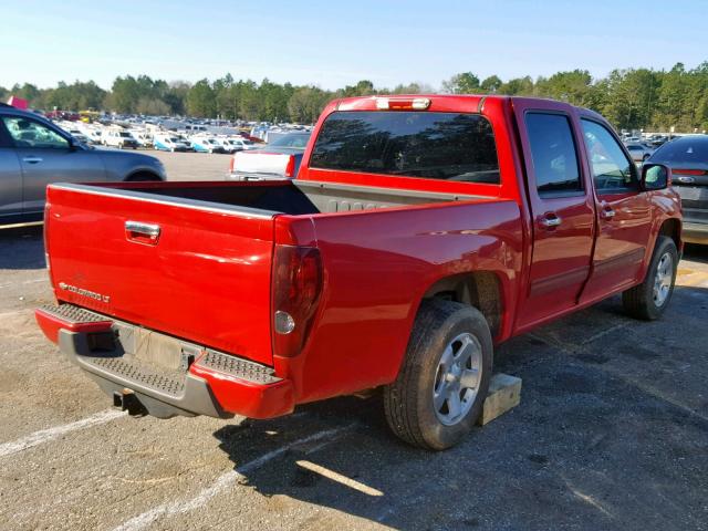 1GCDSCF9XC8113480 - 2012 CHEVROLET COLORADO L RED photo 4