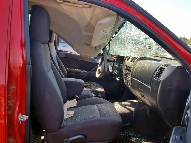 1GCDSCF9XC8113480 - 2012 CHEVROLET COLORADO L RED photo 5