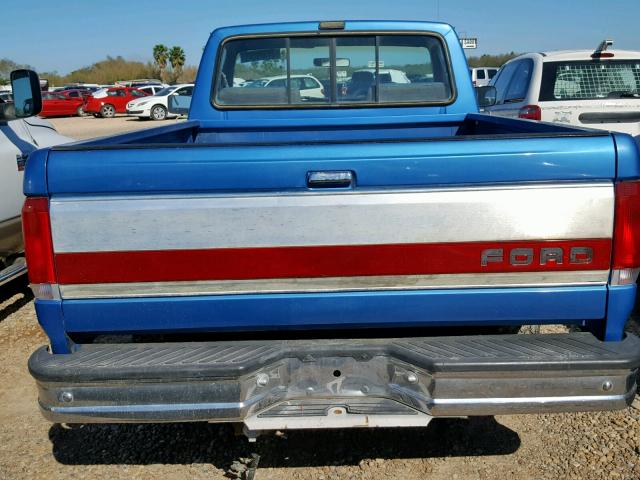 1FTDF15N8KPA99204 - 1989 FORD F150 BLUE photo 9