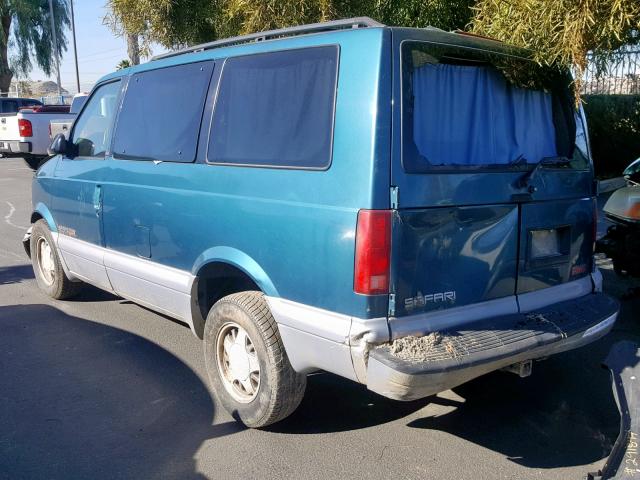 1GKEL19W4YB510107 - 2000 GMC SAFARI XT GREEN photo 3