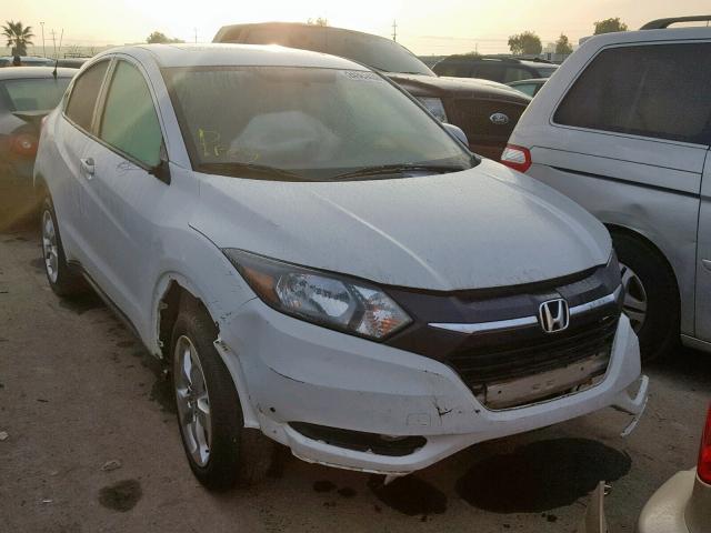 3CZRU6H54GM748511 - 2016 HONDA HR-V EX WHITE photo 1