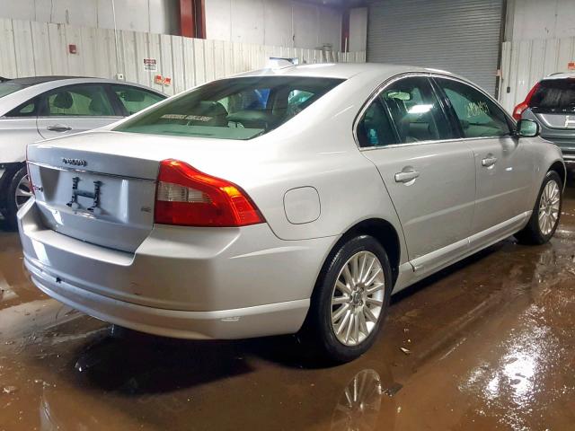 YV1AS982071029828 - 2007 VOLVO S80 3.2 SILVER photo 4