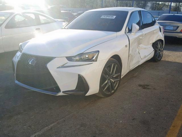 JTHBA1D23H5044157 - 2017 LEXUS IS 200T WHITE photo 2