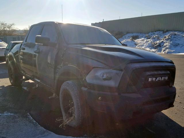 1C6RR7YT4HS738671 - 2017 RAM 1500 REBEL BLACK photo 1