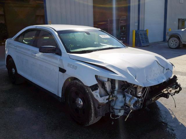 1FAHP2MK2FG105053 - 2015 FORD TAURUS POL WHITE photo 1