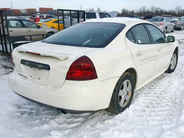 2G2WP552871121472 - 2007 PONTIAC GRAND PRIX WHITE photo 4