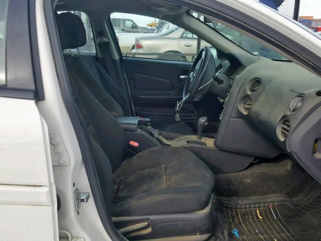 2G2WP552871121472 - 2007 PONTIAC GRAND PRIX WHITE photo 5