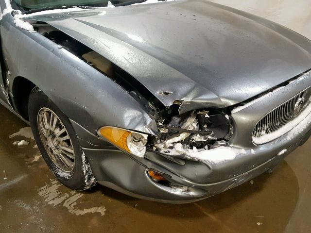 1G4HR54K94U157277 - 2004 BUICK LESABRE LI GRAY photo 9