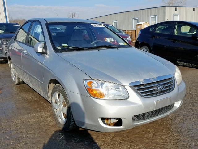 KNAFE122885557802 - 2008 KIA SPECTRA EX SILVER photo 1