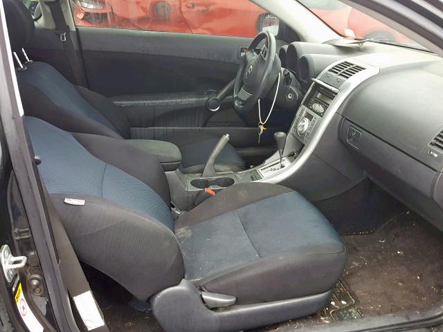JTKDE167960098606 - 2006 TOYOTA SCION TC შავი ფოტო 5