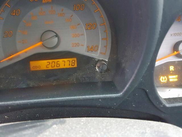 JTKDE167960098606 - 2006 TOYOTA SCION TC შავი ფოტო 8