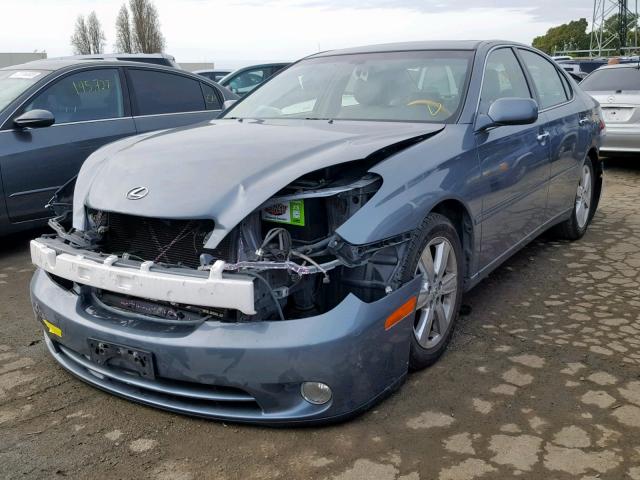 JTHBA30G965169691 - 2006 LEXUS ES 330 GRAY photo 2