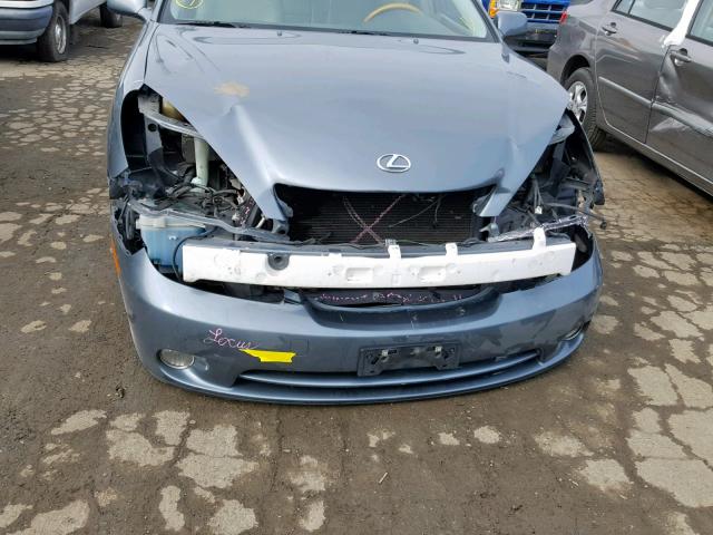 JTHBA30G965169691 - 2006 LEXUS ES 330 GRAY photo 9