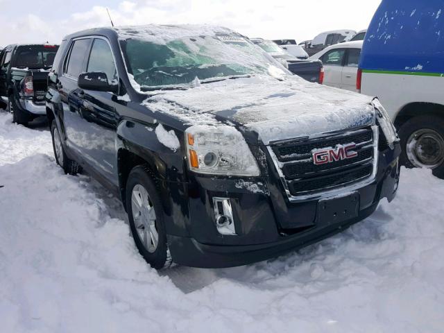 2CTALBEW5A6260590 - 2010 GMC TERRAIN SL BLACK photo 1