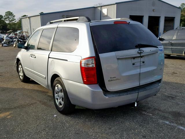 KNDMB233066057818 - 2006 KIA SEDONA EX SILVER photo 3