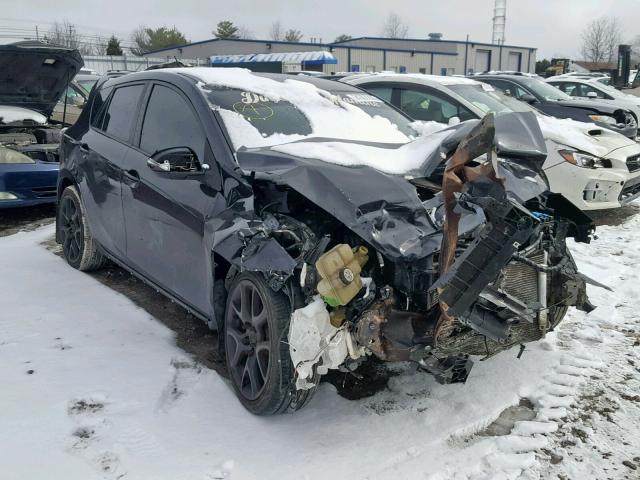 JM1BL1H48A1325455 - 2010 MAZDA SPEED 3 BLACK photo 1