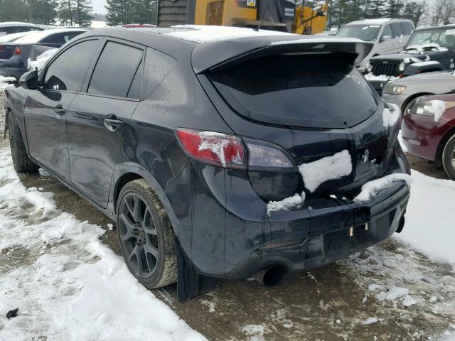 JM1BL1H48A1325455 - 2010 MAZDA SPEED 3 BLACK photo 3