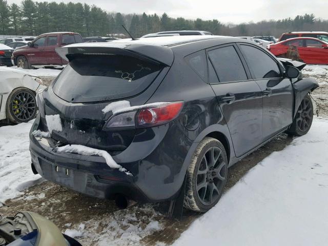 JM1BL1H48A1325455 - 2010 MAZDA SPEED 3 BLACK photo 4