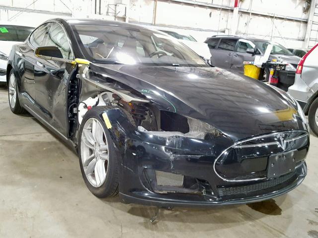 5YJSA1CN2DFP20765 - 2013 TESLA MODEL S BLACK photo 1