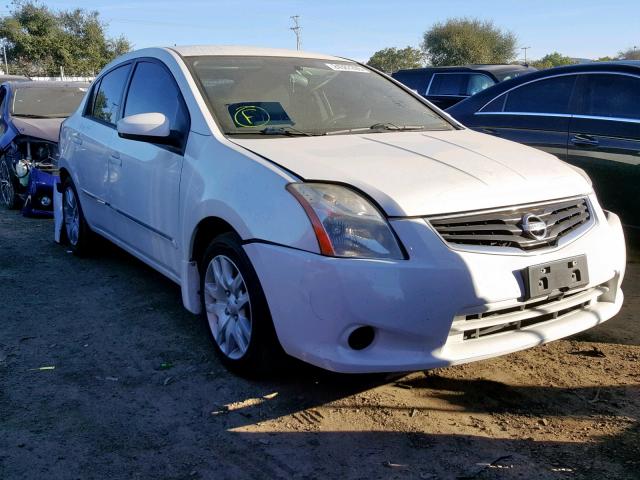 3N1AB6AP7AL661612 - 2010 NISSAN SENTRA 2.0 WHITE photo 1