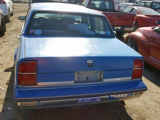 1G3HY54C8K1826024 - 1989 OLDSMOBILE DELTA 88 R BLUE photo 9