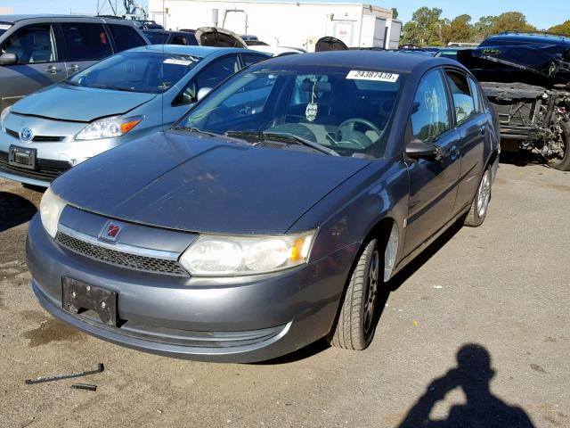 1G8AJ52F84Z143824 - 2004 SATURN ION LEVEL GRAY photo 2