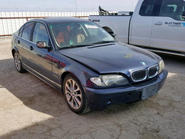 WBAEV53462KM23950 - 2002 BMW 330 I BLUE photo 1