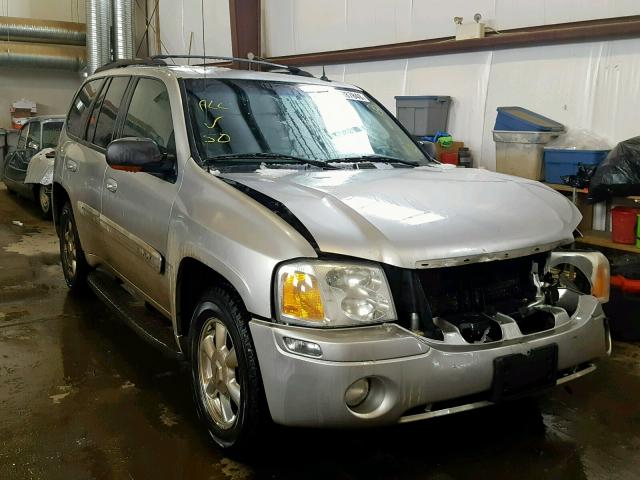 1GKDT13S142252284 - 2004 GMC ENVOY SILVER photo 1