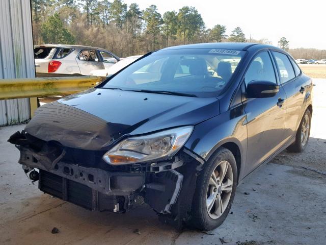 1FADP3F28EL447632 - 2014 FORD FOCUS SE შავი ფოტო 2
