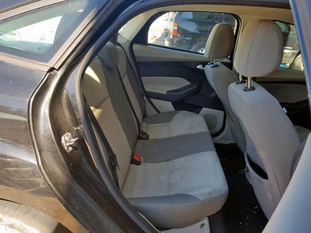 1FADP3F28EL447632 - 2014 FORD FOCUS SE შავი ფოტო 6